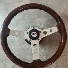 BMW E36 Wooden Steering Wheel with Hub