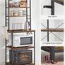 New 6 Shelves Kitchen Storage Rack (Rustic brown) FREE P&P Image 7