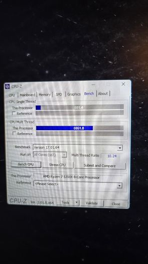 Amd Ryzen 7 5700x + Asus Tuf A520m Wifi + 16gb Ddr4 + Jonsbo Rgb Cooler Bundle