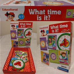 Clementoni Young Learners, What time is it game
