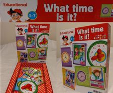 Clementoni Young Learners, What time is it Educational game