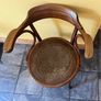 A Bentwood Elbow Carver Chair Image 2