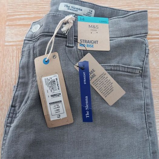 M&S Sienna Jeans Size 14 Long