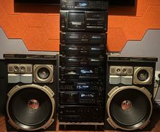 Pioneer CS -707 speakers.