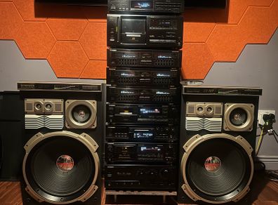 Pioneer CS -707 speakers.