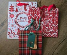 Christmas gift bags