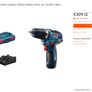 Bosch Professional 12V System GSR 12V-35 cordless screwdriver (2 x 3.0 Ah rechargeable batteries, 12 V, max. torque hard/soft: 35/20 Nm, in L-BOXX) Image 7