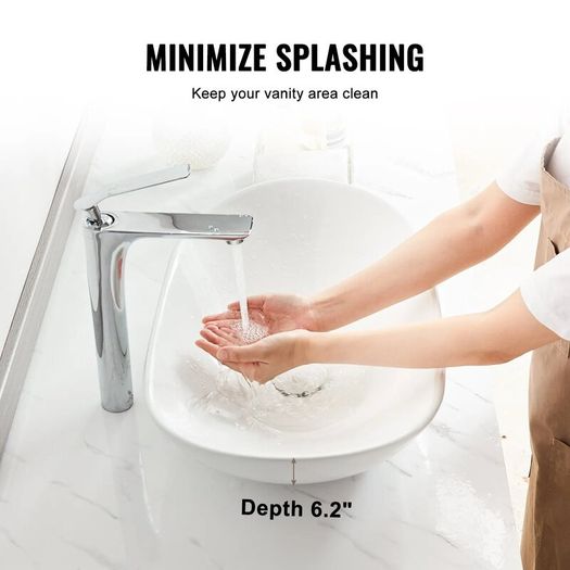 White Oval Ceramic Vessel Sink, 23.3 x 14.2 Inch Modern Countertop Bathroom Basin