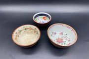 Antique Qianlong 18th c Porcelain Cafe au Lait Bowls