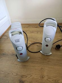2x Small Oiled Heaters