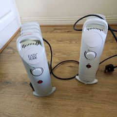 2x Small Oiled Heaters