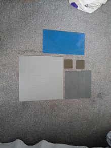 NON lego type building plates