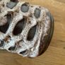 Mid century Strehla Keramik fat lava vase Image 7