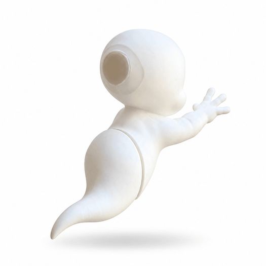 Casper Ghost Through the Window - 3D - Halloween Decor