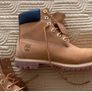 BNWT Premium Timberland Boots 6-Inch Natural Size 9 UK Image 5