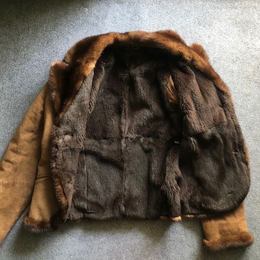 Sheepskin coat