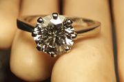 18ct White Gold Hand Made 2ct.Diamond Solitaire Ring