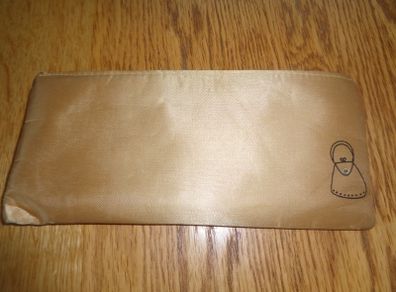 Gold Cosmetic Purse for Sale
