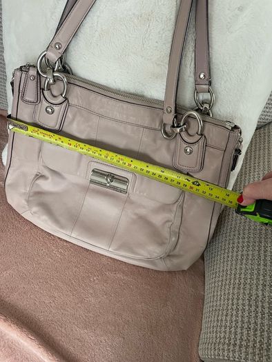 Coach Blush Pink Kristin Expandable Smooth Leather Tote Bag - Open to Reasonable Offer