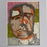 Original art Abstract portrait pop art Art original Art portrait painting contemporary Irish Art abstract painting Image 3
