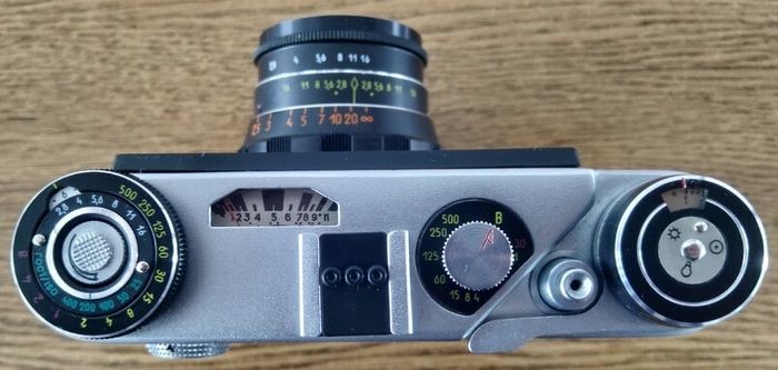 FED-5 Refurbished USSR Soviet Union Russian 35mm Rangefinder Serviced Film Camera 074506