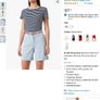 Tommy Hilfiger Women Shorts - UK 8 - Pastel Blue - BNWT RRP 99 Image 4