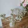Vintage Silver Plated Candelabra Pair Image 4