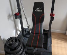 Squat Rack, Bench & Olympic Barbell (155kgs)