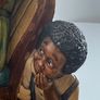 Vintage Naturecraft. Little Rascal No. 855. Hand Painted English Figurine Image 6