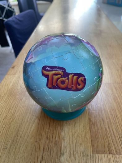Trolls 3D puzzle