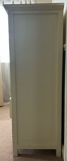 Cream chest of drawers