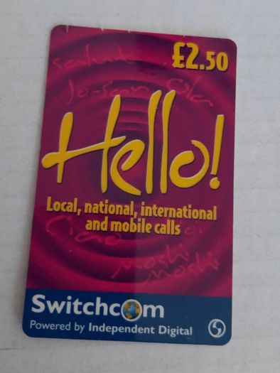 call card