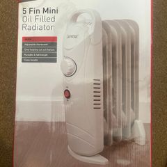 Mini oil filled radiator