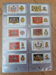 Drum Banners & Cap Badges Cigarette Cards