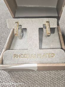 Silver earrings