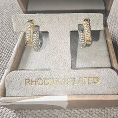 Silver earrings