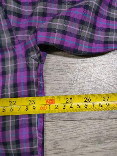 Eton Button Down Check Shirt Mens Large