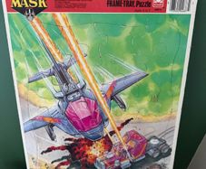 m.a.s.k tray frame 1985 vintage puzzle