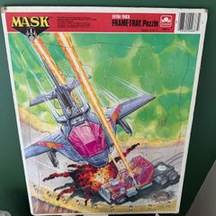 m.a.s.k tray frame 1985 vintage puzzle
