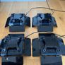 4 x Radion XR15 Blue marine aquarium lights with slide mount and custom shades Image 2