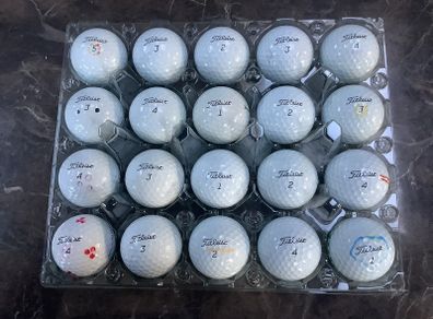 Titleist ProV1 golf balls (20)