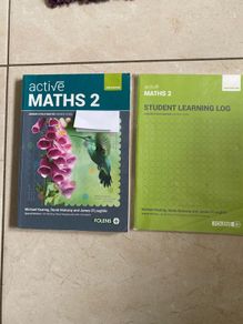 Junior Cycle Mathematics Active Maths 2 Higher Level Textbook and Student Learning Log Set