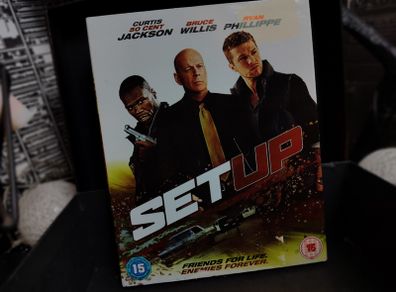 Set Up ! Blu-Ray ! with Slipcase ! 2011 ! Bruce Willis ! 50 Cent !
