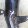 Yamaha RD125/200 Micron expansion chambers. Image 2