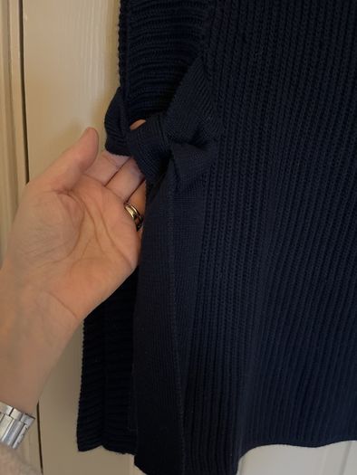 LK Bennett navy wool tunic