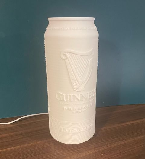 Guinness Can Desk Lamp
