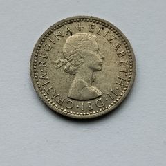 1959 Great Britain Sixpence from the United Kingdom