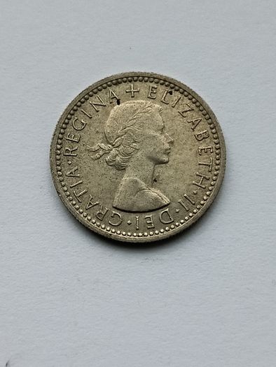 1959 Great Britain Sixpence from the United Kingdom