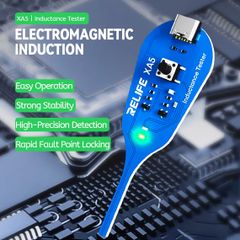 RELIFE XA5 Inductance Tester Pen Electromagnetic Non-Contact Fault Detection Tool for Phones PCB Motherboard Repair Diagnostics