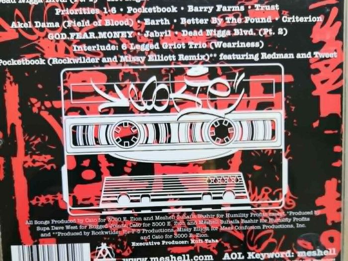 Cookie: The Anthropological Mixtape by Meshell Ndegecello CD